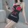 Sexy maid-themed thong dress with red bows, perfect for role play. includes cute design elements and comfortable fit. ideal f...