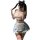 Mannyan sexy maid costume outfit - cute & alluring lingerie set for date night, role play & cosplay