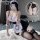 New fantasy lolita cosplay maid outfit - busty illusion lingerie set for small bust women, featuring lace details and playful...