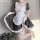 Fantasy romance maid dress - cute pure-yuri lolita apron outfit, anime-inspired cosplay costume for women