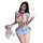 Japanese-style sexy bunny girl outfit featuring playful lingerie with sheer mesh and cute student uniform vibes, perfect for ...