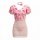 Nightsigh sexy lingerie set featuring a sheer deep v floral rose mesh bodycon mini dress, pure allure uniform style.