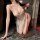 Feiniao kuiyue lace sexy sleepwear set - high-slit satin & lace lingerie for small busts, seductive nightwear ensemble