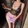 Feiniao moon gazing sexy no-remove lingerie set featuring a lace bralette and satin skirt, perfect for seductive belly dance ...
