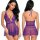 Sexy lace see-through lingerie set featuring elegant halter neck design with delicate lace details, perfect for premium eroti...