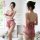 Sexy lace sleepwear set for women, breathable ice silk, comfortable and alluring nightwear.