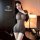 Sensual plus size mesh bodysuit with open-crotch design - sexy lace thong bodysuit for women, featuring sheer fabric and eleg...