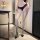 Nightsigh sheer lace over-the-knee stockings - ultra-thin sexy lingerie hosiery for women, showcased on a model wearing black...