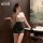 Seductive lace secretary skirt - sexy pure-delight bodycon mini skirt with elegant sheer details, showcased by jun mu feis el...