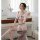 Sexy sheer stockings and matching sleep dress set, perfect for women seeking elegant and seductive lingerie. ideal for wholes...
