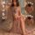 Sensual hanfu-inspired lingerie set – sheer silk bustier & matching thong, pure allure sleepwear