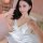 Sexy lace cami set - white satin sleepwear with delicate lace details, perfect for womens evening wear and romantic moments.