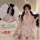 Japanese-style sexy sleepwear set – cute & seductive kimono robe with bunny & maid details