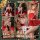 Sexy christmas velvet lingerie set with naughty new year costume for date night