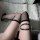 Gorgeous cloud sexy over-the-knee fishnet stockings - black lace-up rivet long tube socks for bold style, featuring fishnet p...