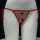 Guiyun vintage phoenix lace bikini panties - sheer retro feminine mesh underwear with ties, plus size sexy lingerie