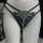 2026 fox embroidery lace mesh bikini panties featuring intricate fox design, sheer cutouts, and crisscross back detail.