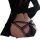 Guiyun pure & sensual leopard print sheer lace bikini panties with bow detail, featuring elegant lace design and stylish bow ...