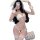 Adorable bunny lingerie set with fuzzy hood, cute cosplay outfit featuring no-remove design and premium kawaii style.