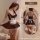Adorable cute maid costume lingerie set - sexy low-cut plus size french maid outfit for women, playful & alluring