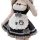Adorable maid costume featuring a kawaii cat design, perfect for lolita cosplay with a cute pet paw print detail on the dress...