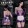 Adorable maid lingerie set - sheer net pure temptation costume with peekaboo butt design, no-remove seductive outfit