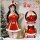 Adorable reindeer christmas cosplay bunny girl outfit - red holiday lingerie set & sexy sleepwear