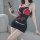 Sexy maid-themed thong dress with red bows, perfect for role play. includes cute design elements and comfortable fit. ideal f...
