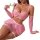 Adorable sheer lace babydoll set featuring chain details and thigh highs, perfect for sexy lingerie wear.