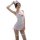 Adorable white maid lingerie set with red accents, featuring a cute nurse hat and thigh-high stockings for bedroom play.