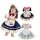 Adult womens cosplay maid dress - cute student party costume & lolita style performance dress featuring ruffled aprons and bo...