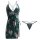 Ai yufei sensual vintage chinese qipao dress - high-waist slit bodycon pearl-embellished sleep & lounge gown featuring floral...