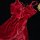 Anheyan red velvet sexy lingerie set - deep v-neck tie-strap nightdress for christmas & new year, featuring luxurious velvet ...