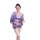 Anime-inspired sexy deep v kimono lingerie set, japanese style pure and tempting sleepwear for women.