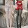 Sexy red-trimmed black sheer hosiery paired with white lace stockings, perfect for women seeking elegant and bold legwear opt...