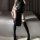 Black sheer stockings featuring thigh-high design, ultra-thin fabric, anti-slip band, and heart-shaped leg cuffs.