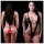 Black patent leather role play lingerie set featuring an open-crotch design, perfect for adults seeking adult entertainment o...