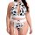 Sexy black and white cow print lingerie set with push-up bikini top, lace trim, garter straps, and non-slip grip. pure tempta...