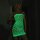 Glow-in-the-dark mesh bodysuit with vibrant green fluorescence, perfect for nightclub wear and sensual party style.
