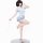 A stylish figure wearing a blue sweet-play lingerie skirt, featuring flirty cupcake design, high-waist slimming fit, and femi...