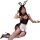 Sexy bunny girl cosplay costume set featuring anime maid outfit, sexy sleepwear, and chef uniform for women, plus size, pure ...