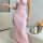 Sexy sheer mesh floral nightgown with butterfly embroidery and bow detail, elegant design for a chic look.