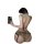 Woman in chao mu erotic lingerie set - thorny rose open-crotch bodysuit with adjustable ties, taking a selfie.