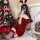 Sexy red sequined dress with bunny ears, perfect for christmas and valentines day costumes. ideal for date night outfits.
