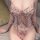 Cherry blossom lace bodysuit with deep v plunge, featuring heavy floral embroidery on sheer mesh for elegant layering or oute...