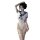 Cherry love sensual open-crotch bodysuit - japanese sailor style deadstock uniform sleepwear set featuring a white bodysuit w...
