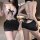 Cherry romance lingerie set: pure & seductive ol secretary costume with lace sleepwear, removable bra & panty.
