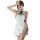 Sexy sheer high-slit bodycon cheongsam dress with retro design, perfect for pure temptation outfits.