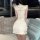 Cherry romance sexy lingerie set – slim-fit open-crotch uniform style cheongsam bodysuit for women, elegant design with flora...