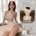 Vintage qipao robe, seductive open-front pure-temptation outfit, chinese-style chef role play lingerie set